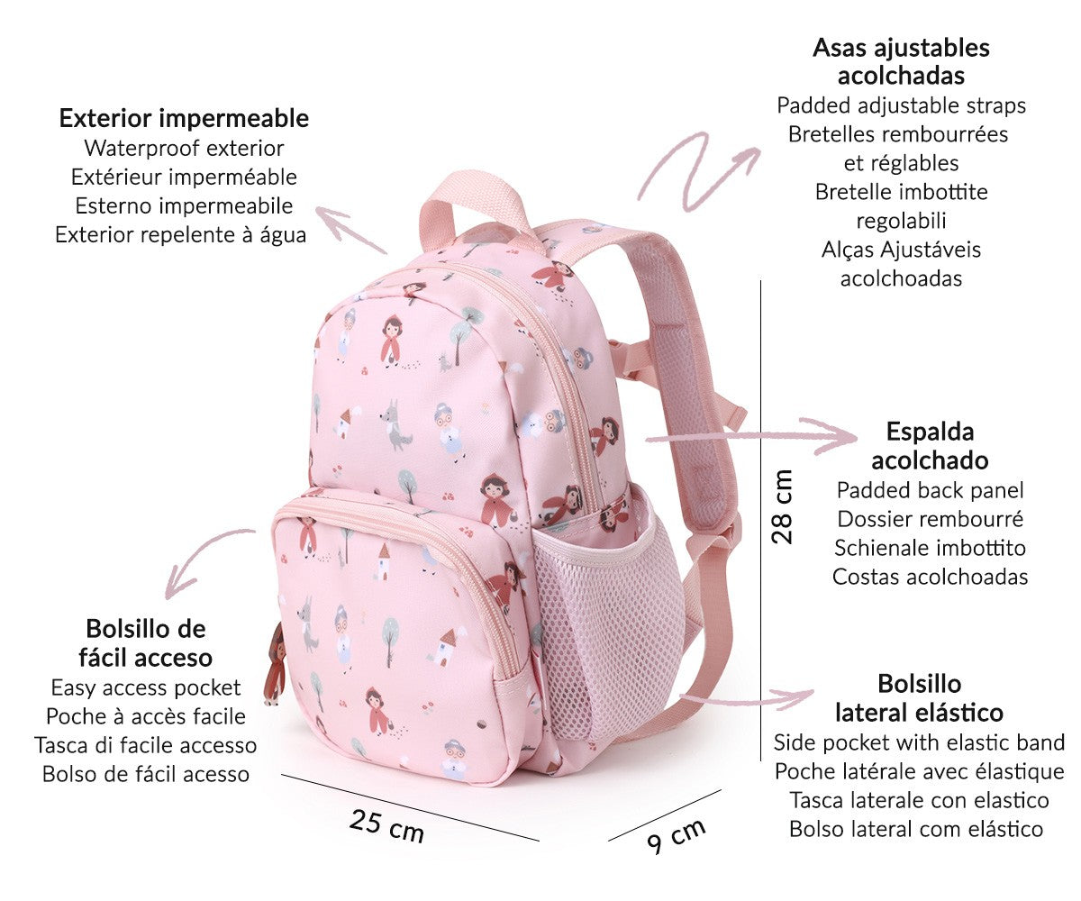 Zainetto Tutete Little Red Personalizzabile