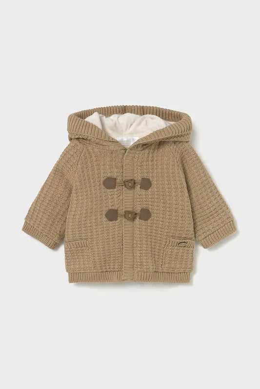 Mayoral Newborn cardigan neonato colore marrone 2330